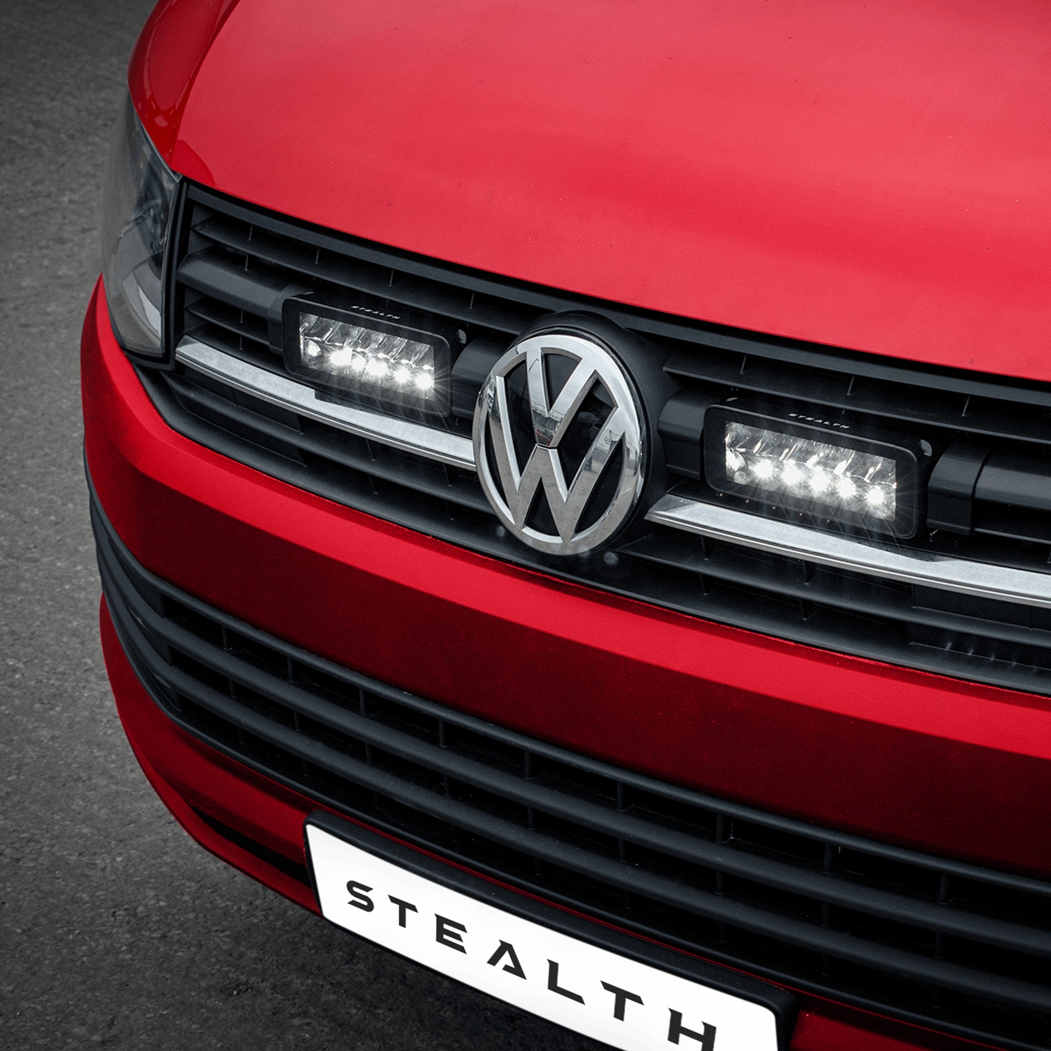 Stealth VW Volkswagen Transporter T6 Highline 2016-2018 Twin 7″ Luminous LED Integration Kit – 10,080 Lumens