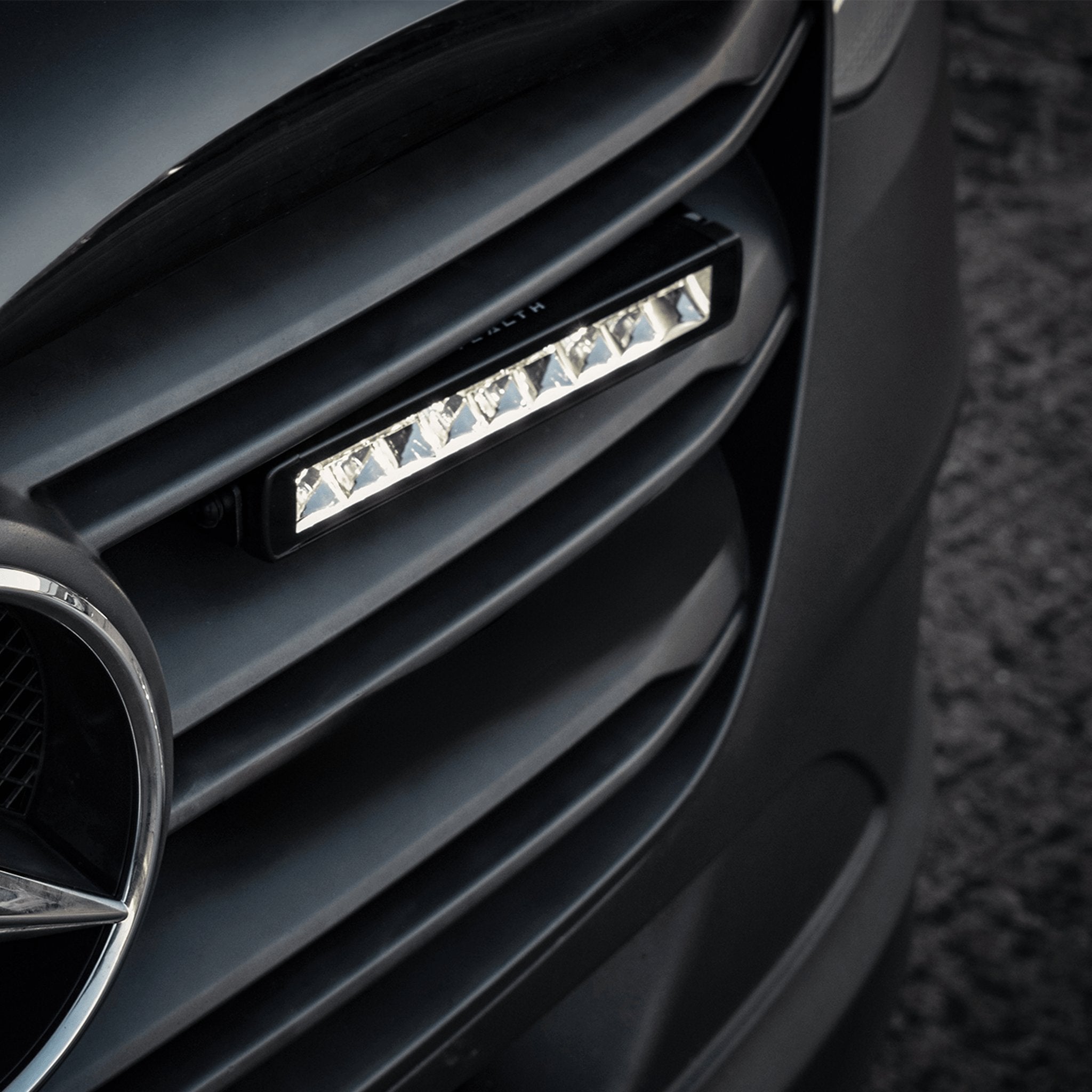 Stealth Mercedes Sprinter 2019+ Twin 10″ Luminous LED Integration Grille Kit – 7,560 Lumens