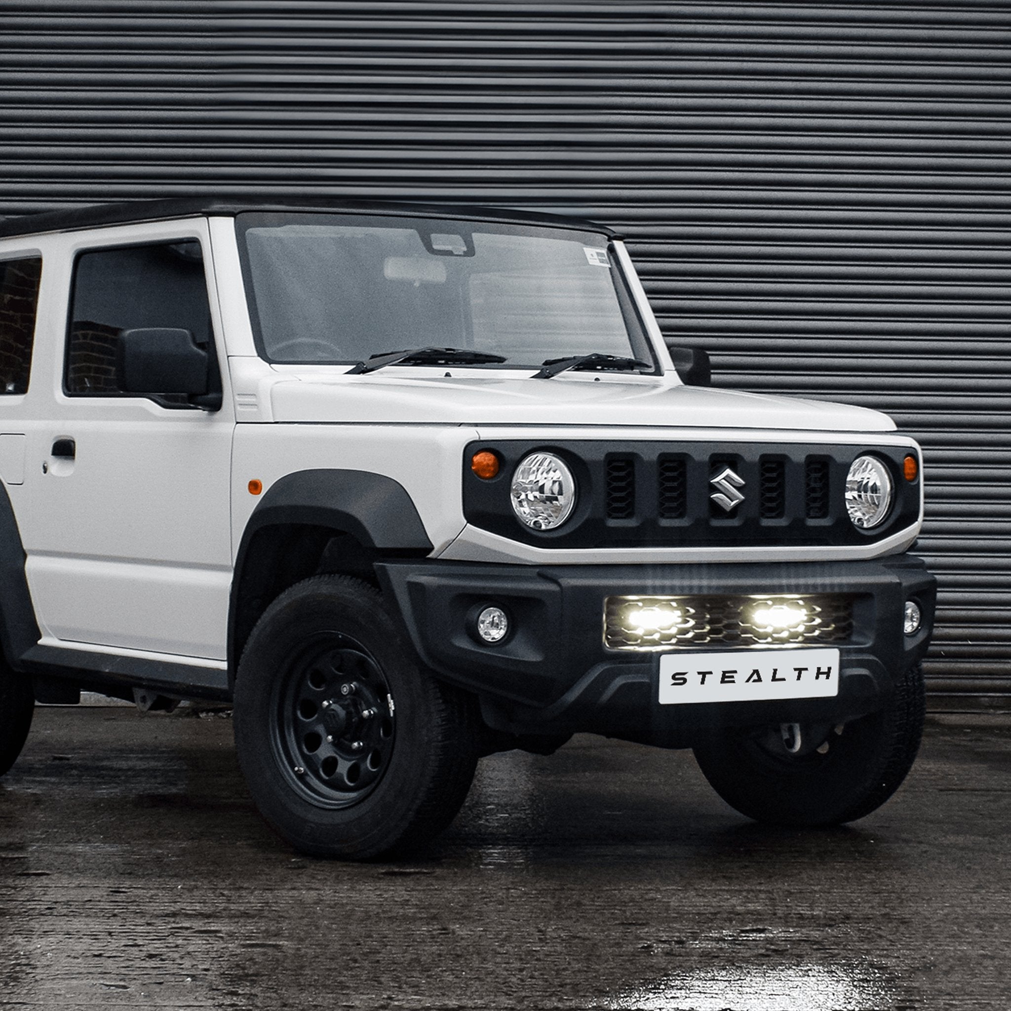 Stealth Suzuki Jimny 2018+ Twin 7″ Luminous LED Integration Grille Kit – 10,080 Lumens