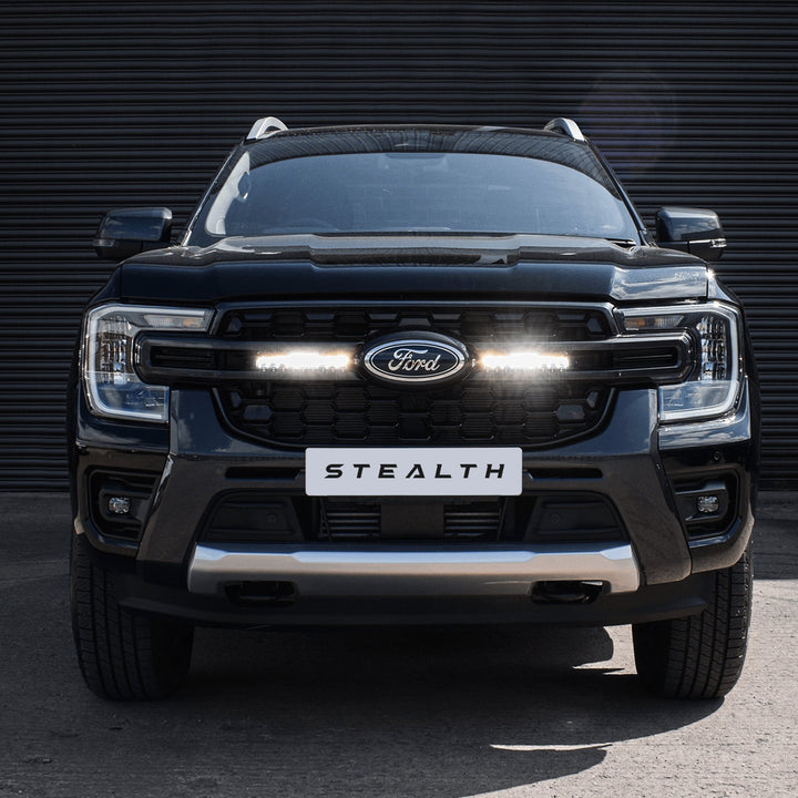 Stealth Ford Ranger T9 2023+ Twin 10″ Luminous LED Integration Grille Kit – 7,560 Lumens