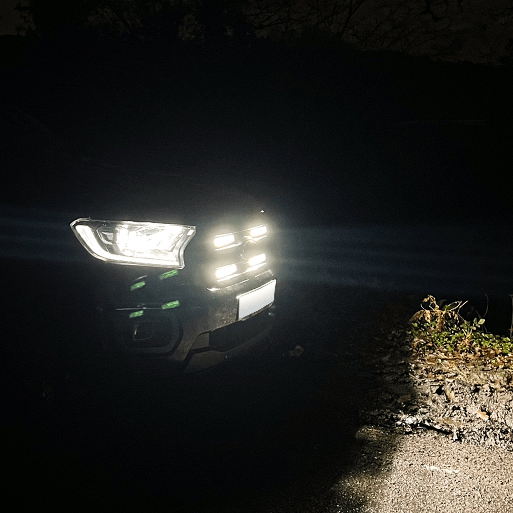 Stealth Ford Ranger T8 2018-2022 Quad 10″ Luminous LED Integration Grille Kit – 15,120 Lumens