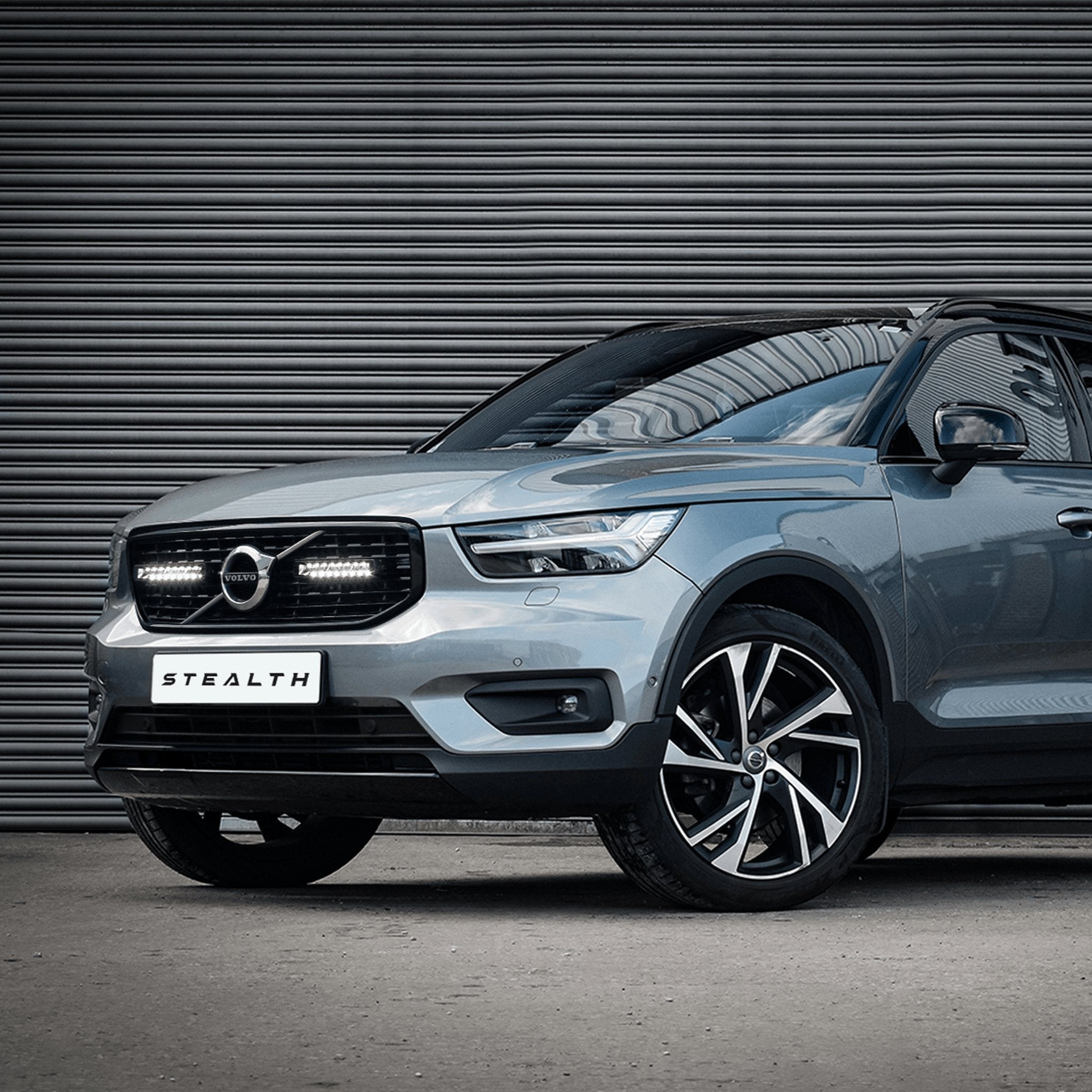 Stealth Volvo XC40 2018+ Twin 10″ LED Grille Kit