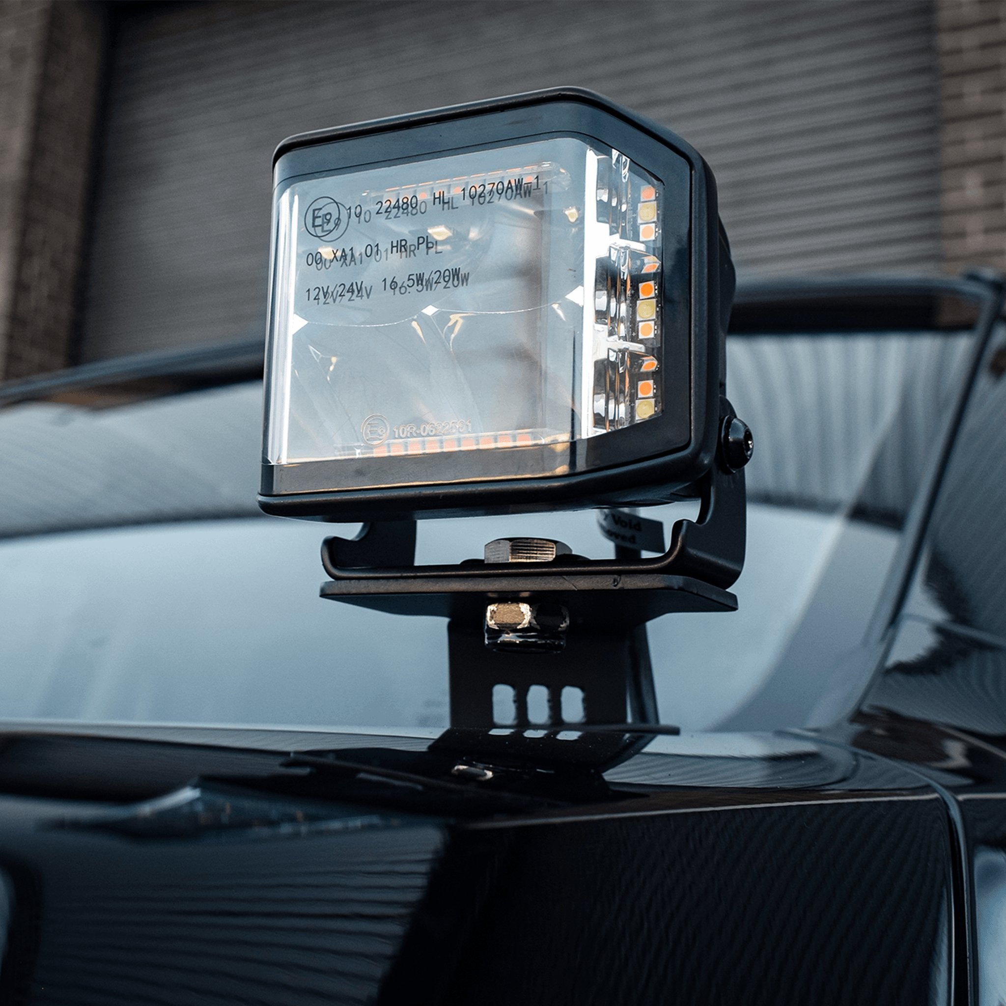 Stealth Nissan Navara D23 2015-2021 Twin 4″ Dark Force LED Bonnet Kit – 16,800 Lumens