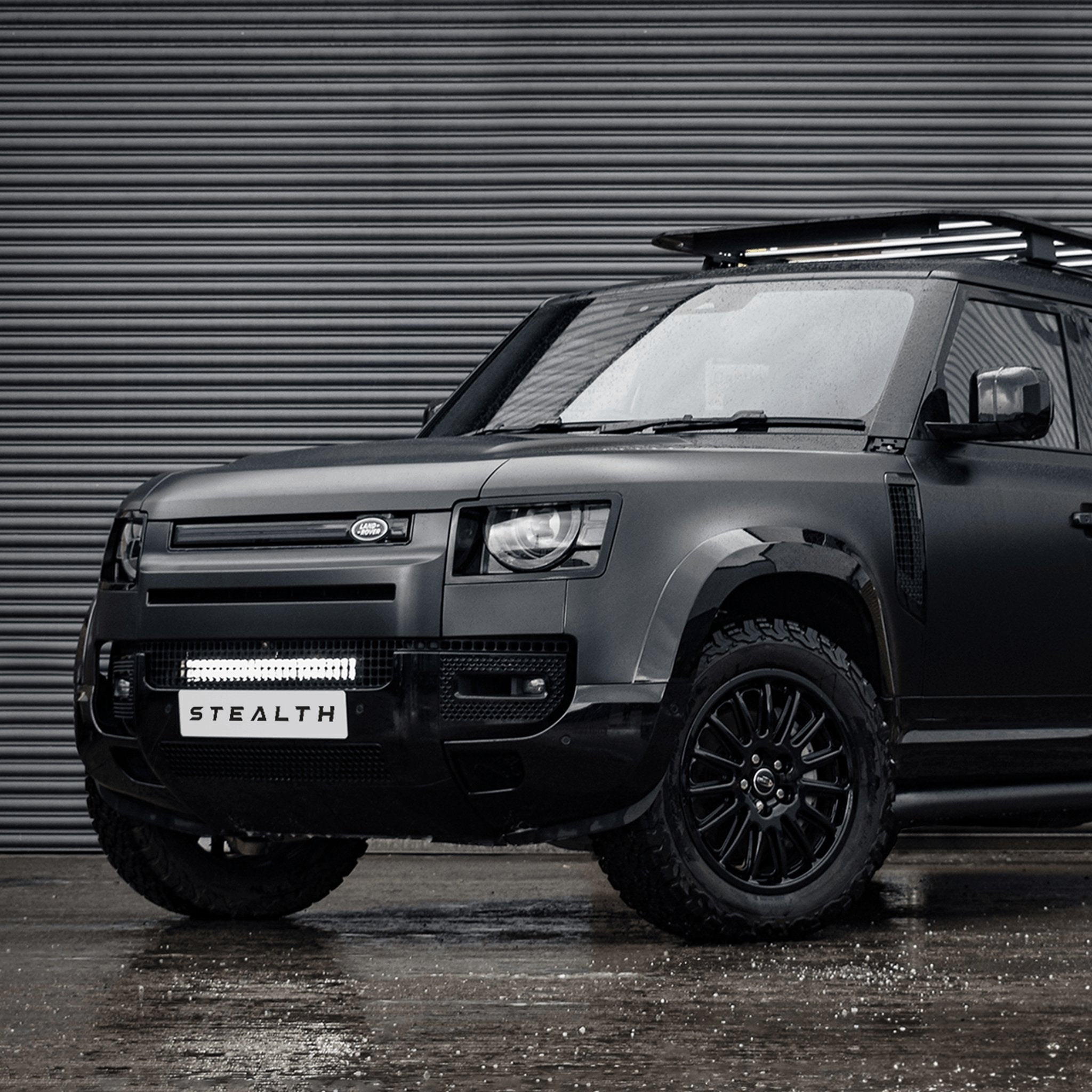 Stealth Land Rover Defender L663 2020+ 21″ Luminous LED Integration Grille Kit – 16,800 Lumens