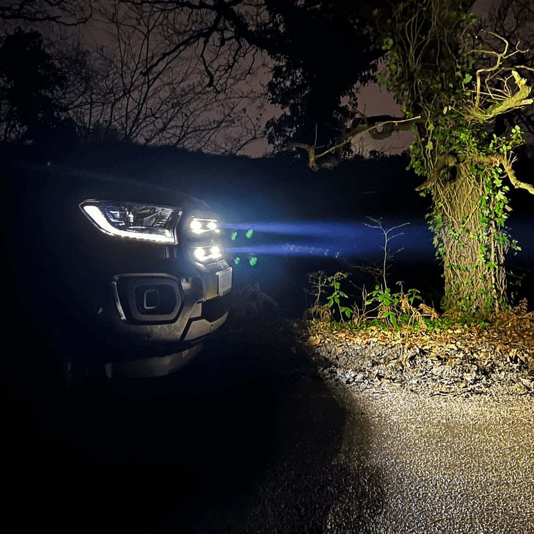 Stealth Ford Ranger T8 2018-2022 Quad 6″ Luminous LED Integration Grille Kit – 11,520 Lumens