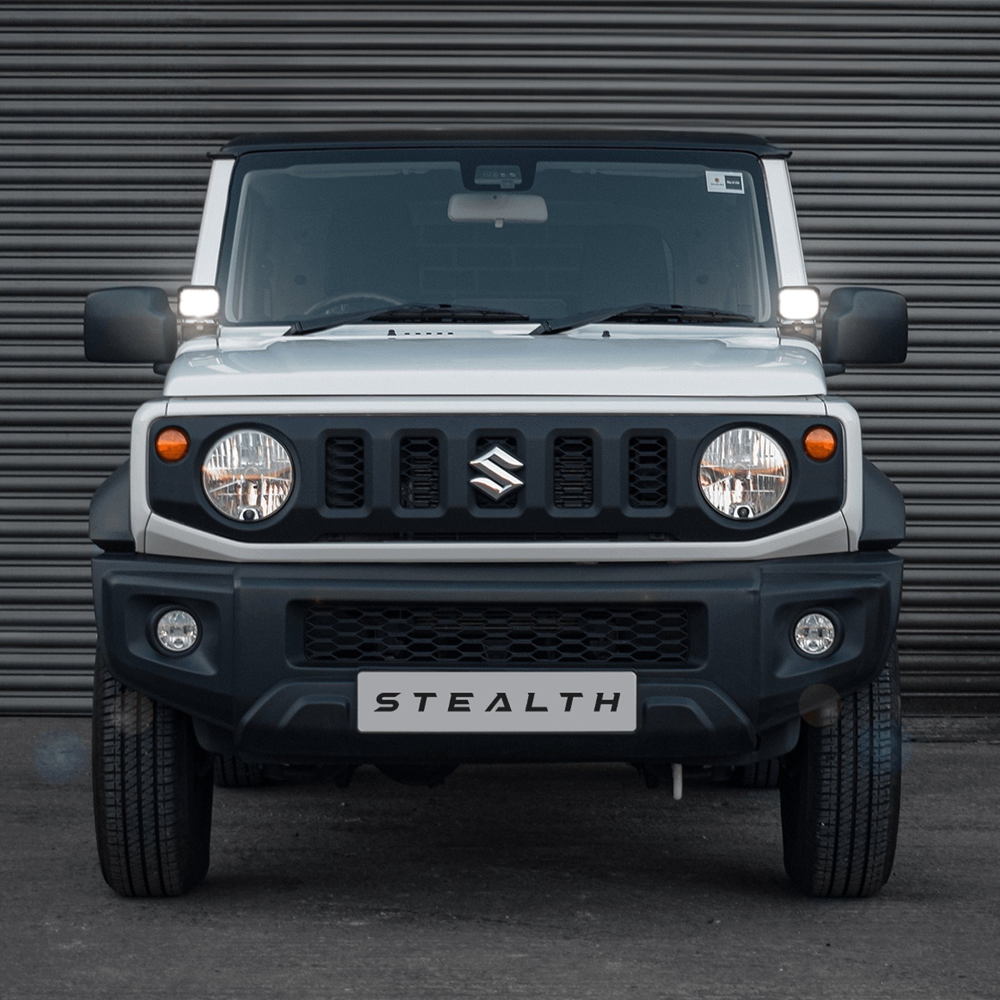 Stealth Suzuki Jimny 2018+ Twin 4″ Dark Force LED Bonnet Kit – 16,800 Lumens