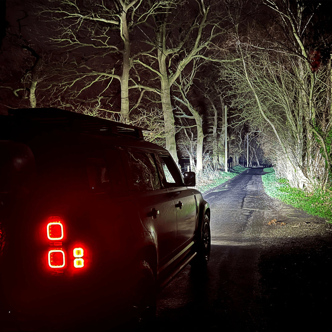 Stealth Land Rover Defender L663 2020+ 21″ Luminous LED Integration Grille Kit – 16,800 Lumens