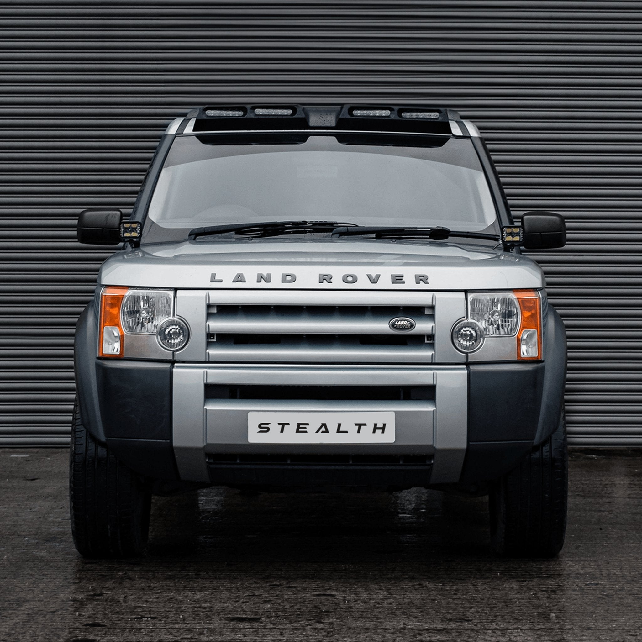 Stealth Land Rover Discovery 3 2004-2009 Twin 4″ Dark Force LED Bonnet Kit – 16,800 Lumens