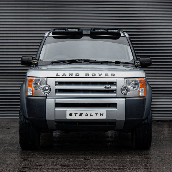 Stealth Land Rover Discovery 3 2004-2009 Twin 4″ Dark Force LED Bonnet Kit – 16,800 Lumens