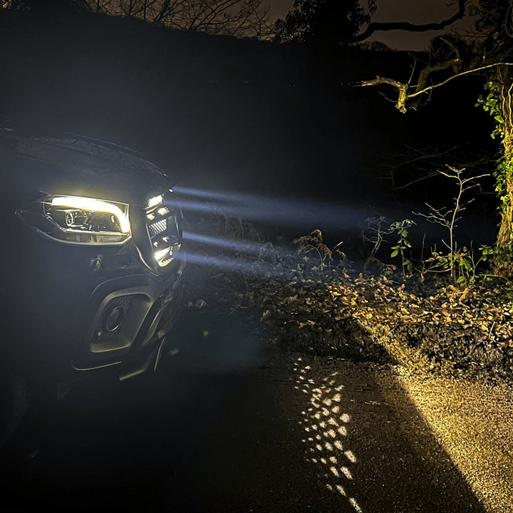 Stealth Mercedes X Class 2017-2020 Quad 6″ Luminous LED Integration Grille Kit – 11,520 Lumens