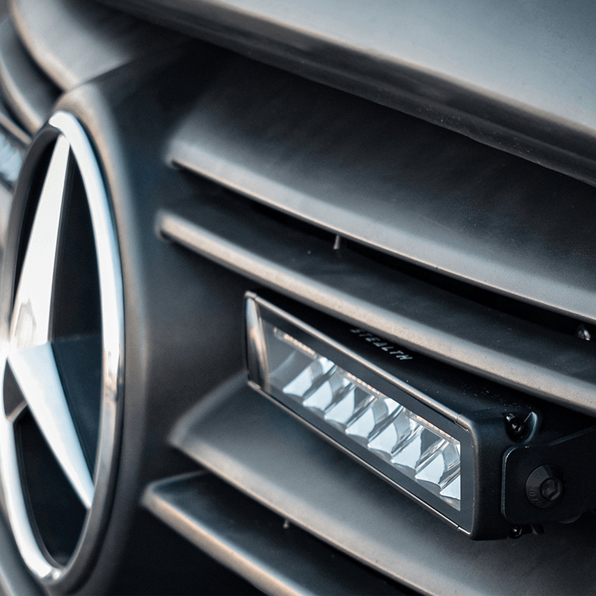 Stealth Mercedes Sprinter 2019+ Twin 10″ Luminous LED Integration Grille Kit – 7,560 Lumens