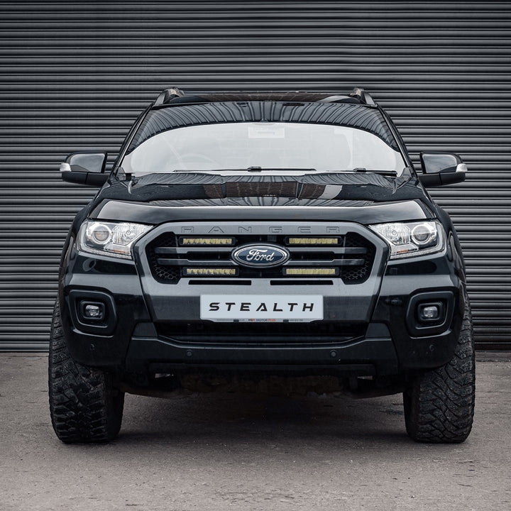 Stealth Ford Ranger T8 2018-2022 Quad 10″ Luminous LED Integration Grille Kit – 15,120 Lumens