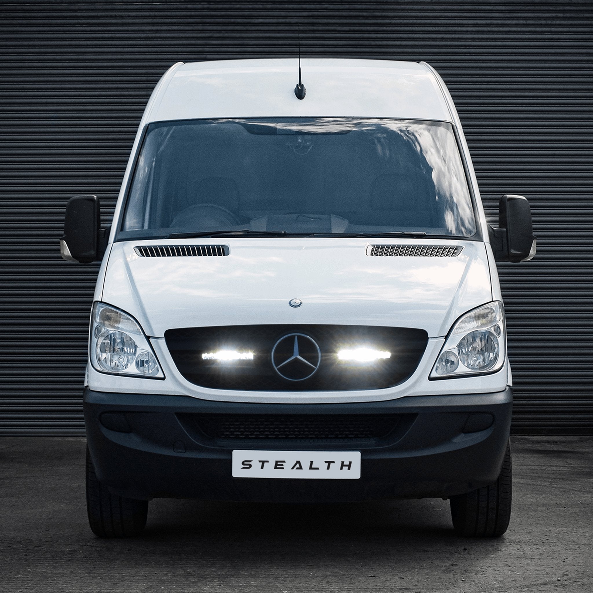 Stealth Mercedes Sprinter 2008-2018 Twin 10″ Luminous LED Integration Grille Kit – 7,560 Lumens