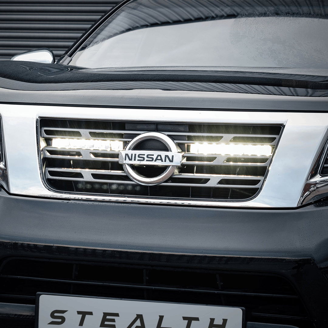 Stealth Nissan Navara D23 2015-2021 Twin 10″ Luminous LED Integration Grille Kit – 7,560 Lumens