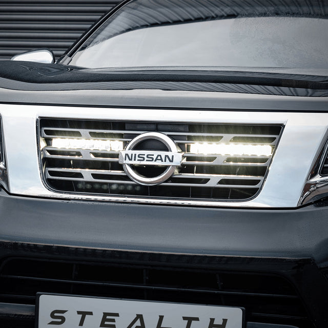 Stealth Nissan Navara D23 2015-2021 Twin 10″ Luminous LED Integration Grille Kit – 7,560 Lumens
