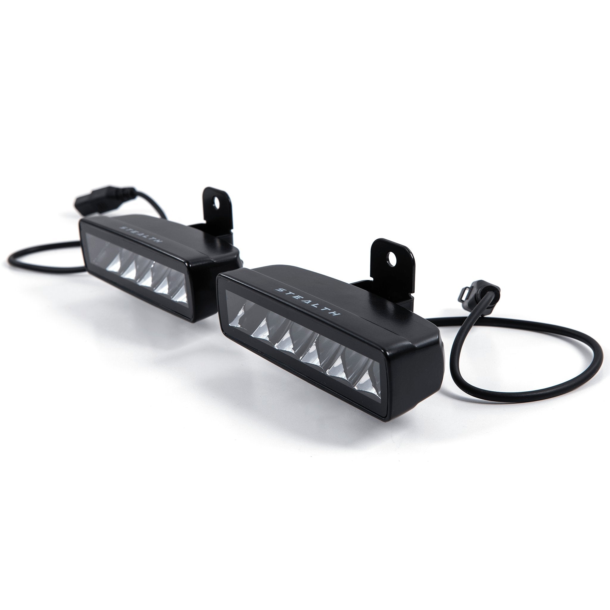 Stealth Land Rover Defender L663 2020+ Twin 6″ Luminous LED Integration Grille Kit – 5,760 Lumens