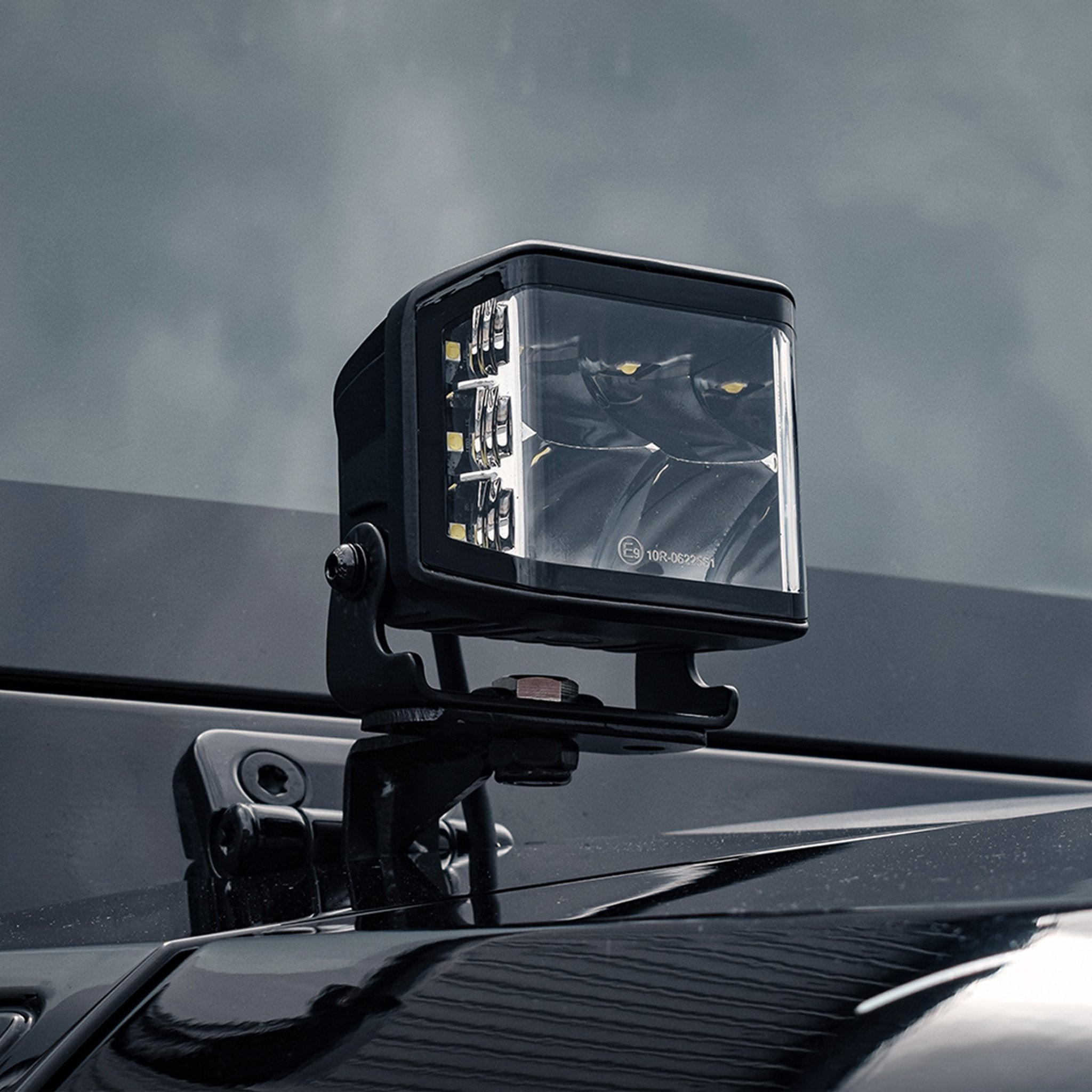 Stealth INEOS Grenadier 2023+ Twin 4″ Dark Force LED Bonnet Kit – 16,800 Lumens