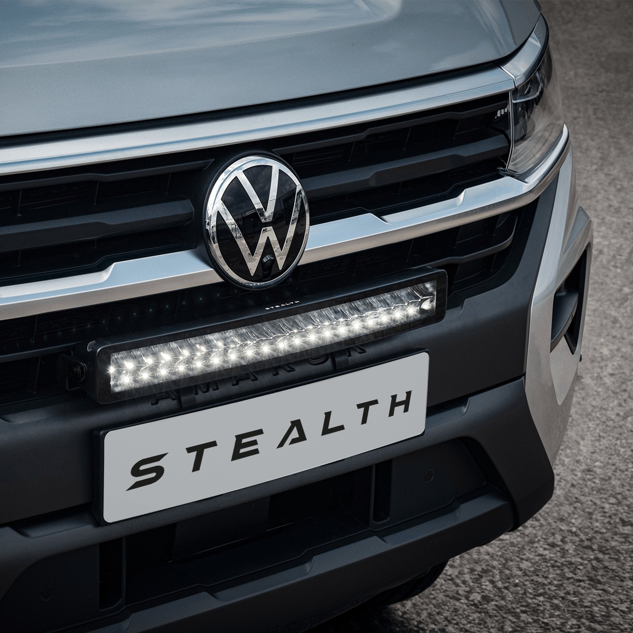 Stealth VW Volkswagen Amarok 2023+ 21″ Luminous LED Integration Grille Kit – 16,800 Lumens