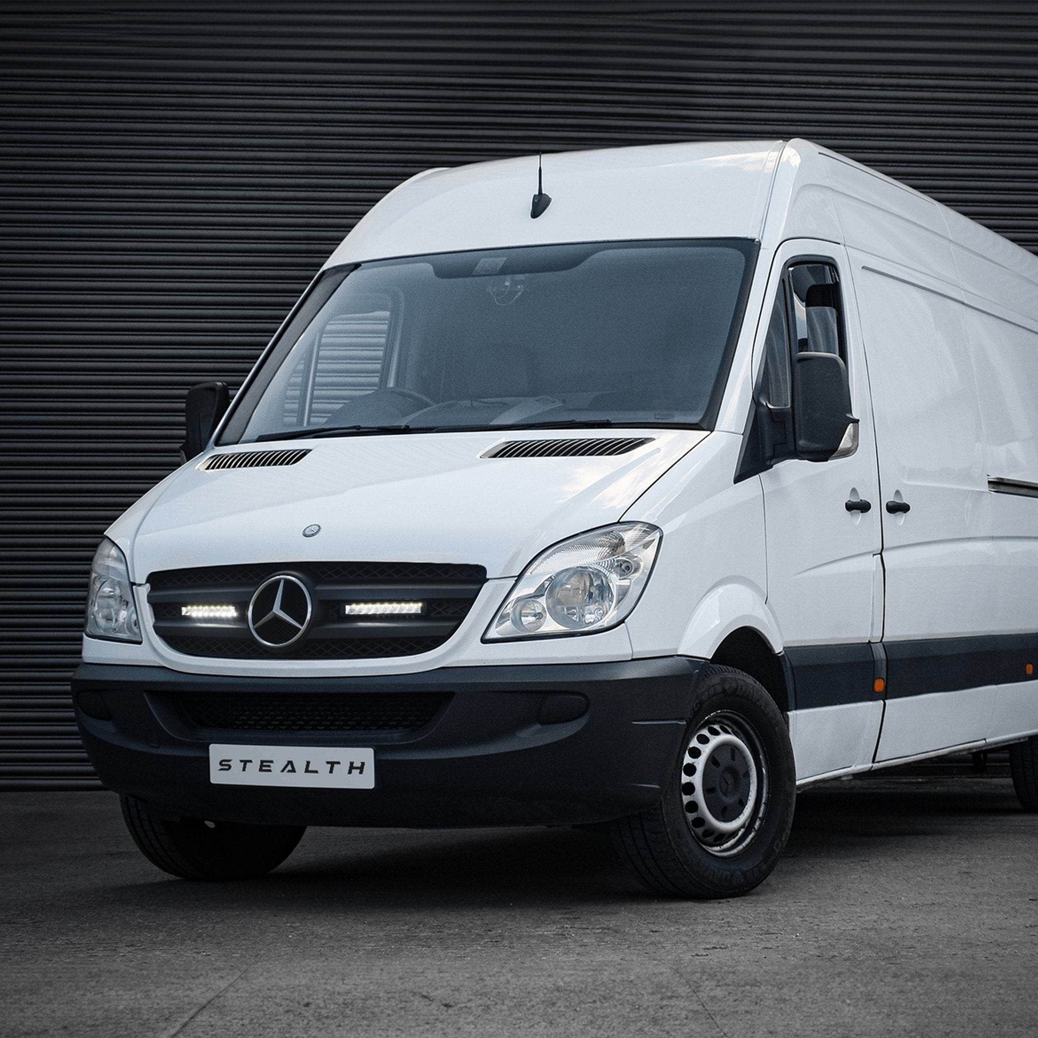 Stealth Mercedes Sprinter 2008-2018 Twin 10″ Luminous LED Integration Grille Kit – 7,560 Lumens