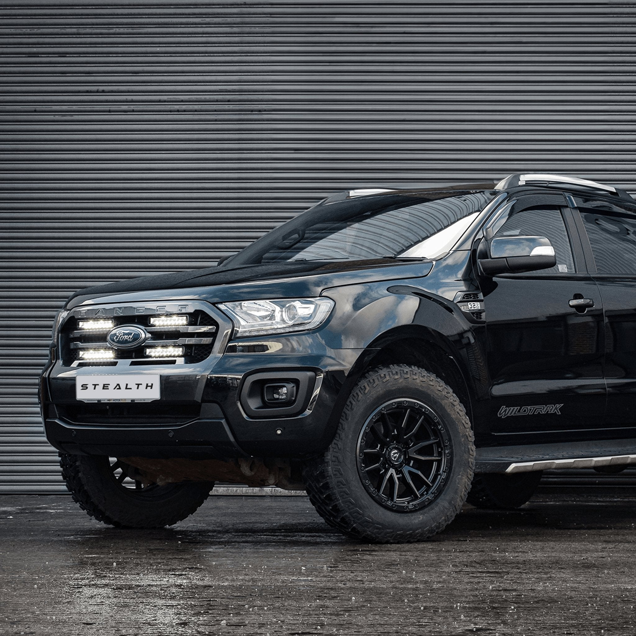 Stealth Ford Ranger T8 2018-2022 Quad 10″ Luminous LED Integration Grille Kit – 15,120 Lumens