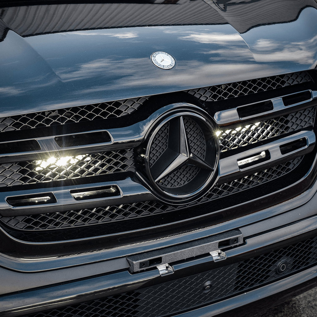 Stealth Mercedes X Class 2017-2020 Twin 6″ Luminous LED Integration Grille Kit – 5,760 Lumens