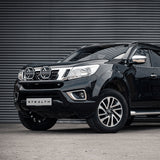 Stealth Nissan Navara D23 2015-2021 Twin 9″ Luminous LED Spot Light Grille Kit – 15,874 Lumens