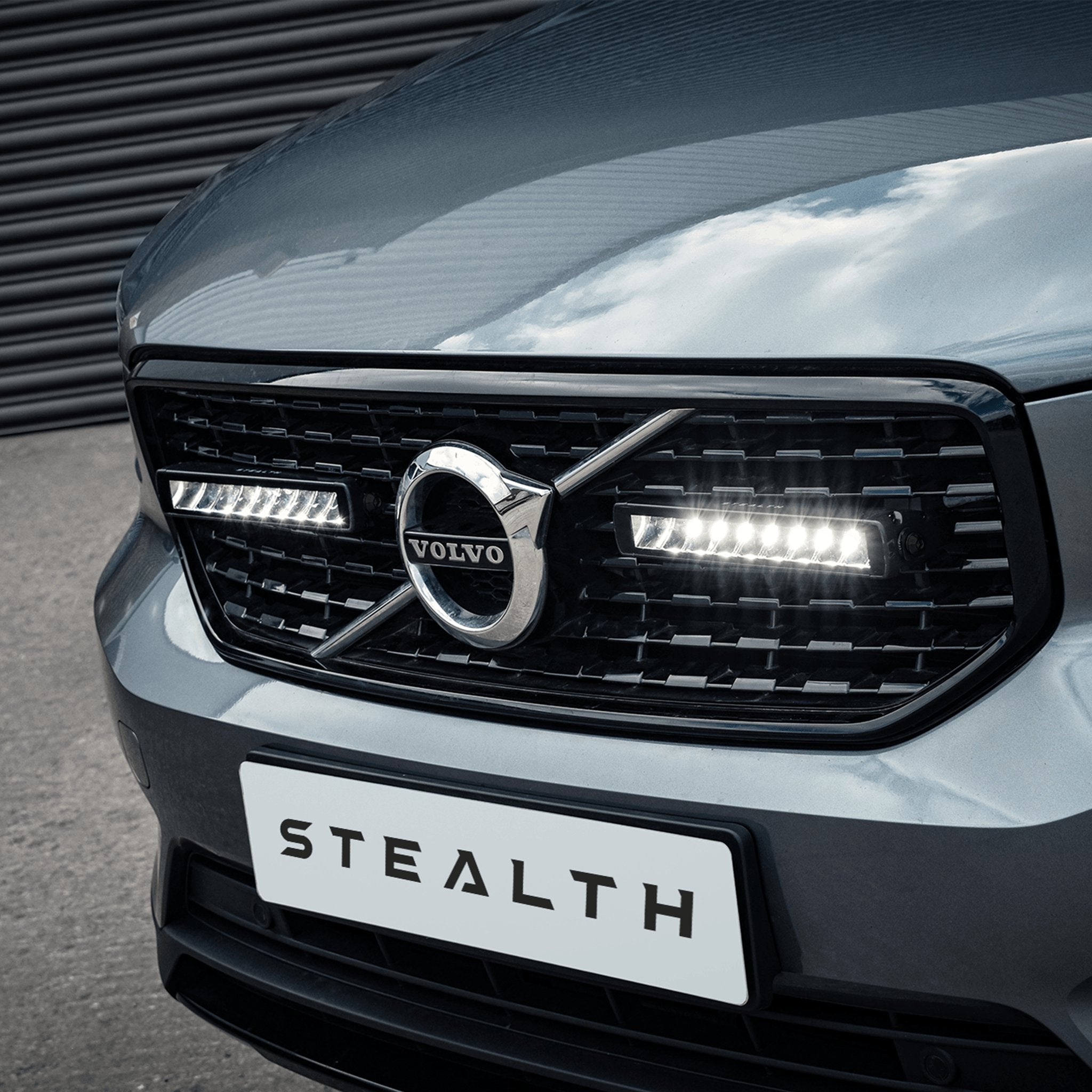 Stealth Volvo XC40 2018+ Twin 10″ LED Grille Kit
