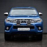 Stealth Toyota Hilux MK8 2015-2020 Twin 9″ Luminous LED Spot Light Kit – 15,874 Lumens