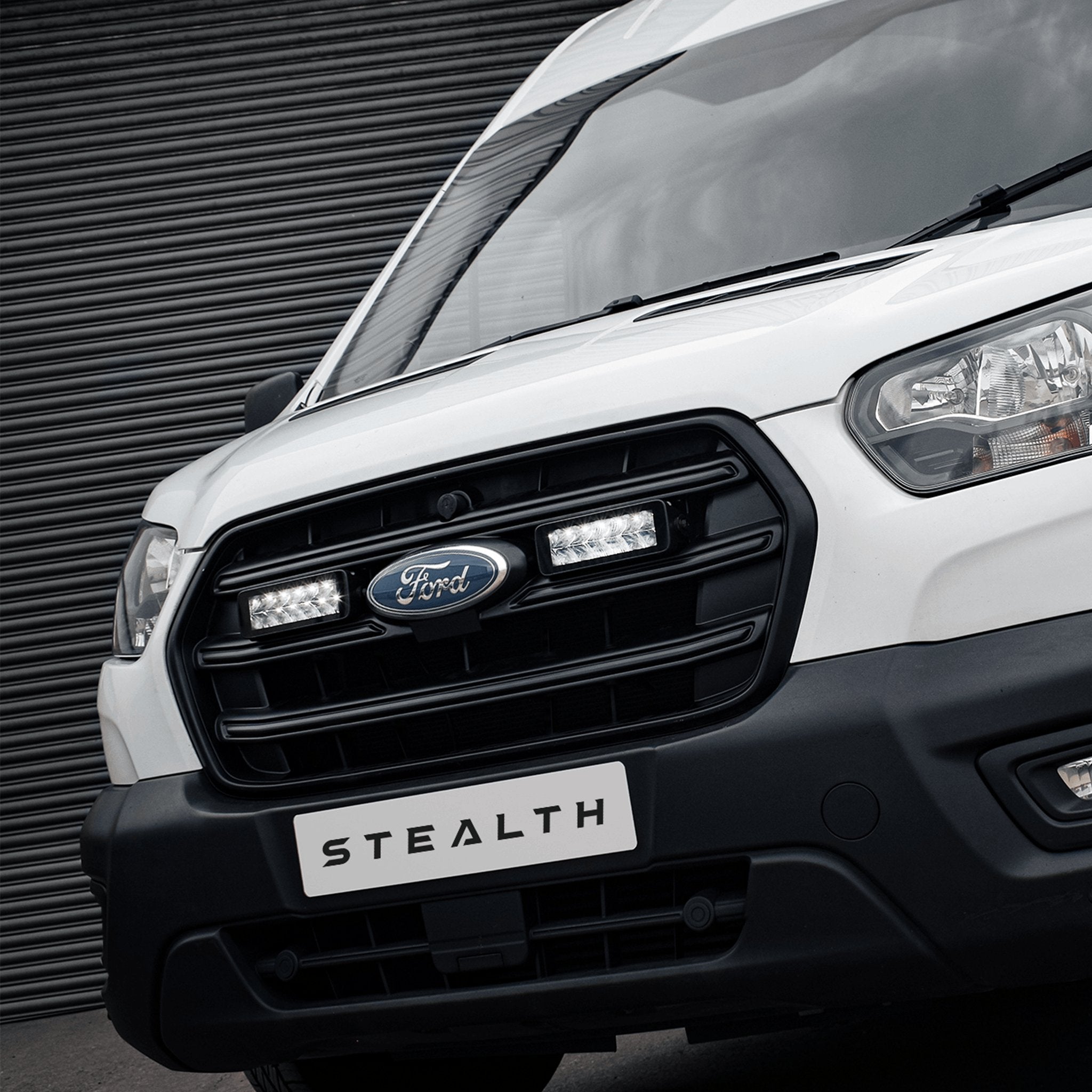 Stealth Ford Transit 2020+ Twin 7″ Luminous LED Integration Grille Kit – 10,080 Lumens
