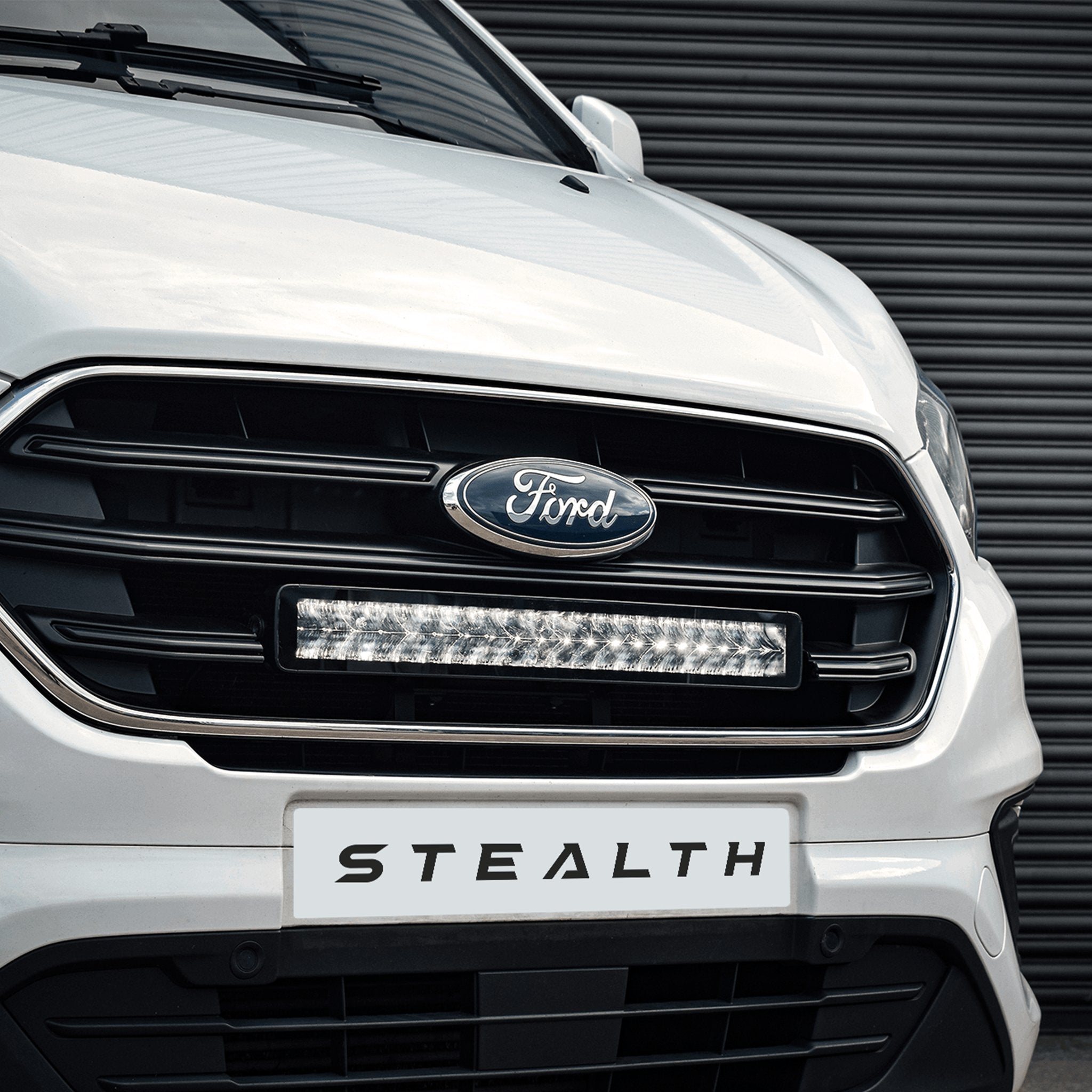 Stealth Ford Transit Custom 2019-2023 21″ Luminous LED Integration Grille Kit – 16,800 Lumens