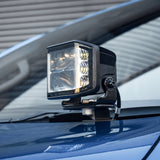 Stealth Toyota Hilux MK8 2015-2020 Twin 4″ Dark Force LED Bonnet Kit – 16,800 Lumens