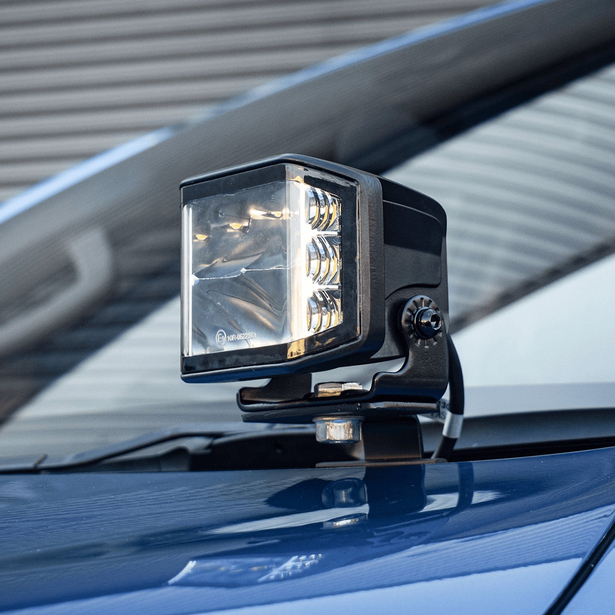 Stealth Toyota Hilux MK8 2015-2020 Twin 4″ Dark Force LED Bonnet Kit – 16,800 Lumens