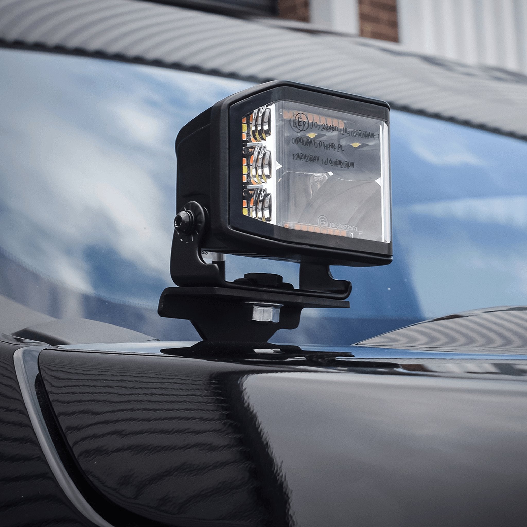 Stealth Ford Ranger T8 2018-2022 Twin 4″ Dark Force LED Bonnet Kit – 16,800 Lumens