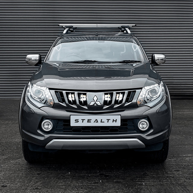 Stealth Mitsubishi L200 2015-2019 Quad 3″ Luminous LED Integration Grille Kit – 19,200 Lumens