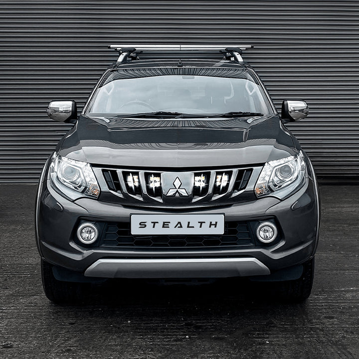 Stealth Mitsubishi L200 2015-2019 Quad 3″ Luminous LED Integration Grille Kit – 19,200 Lumens