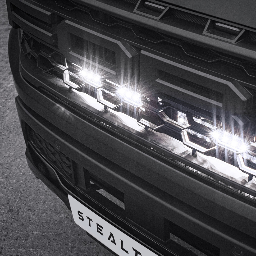 Stealth Ford Ranger T9 2023+ Twin 13″ Luminous LED Integration Grille Kit – 20,160 Lumens