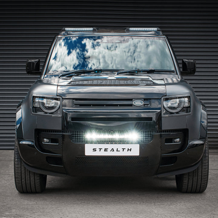 Stealth Land Rover Defender L663 2020+ 20″ Luminous LED Integration Grille Kit – 8,400 Lumens