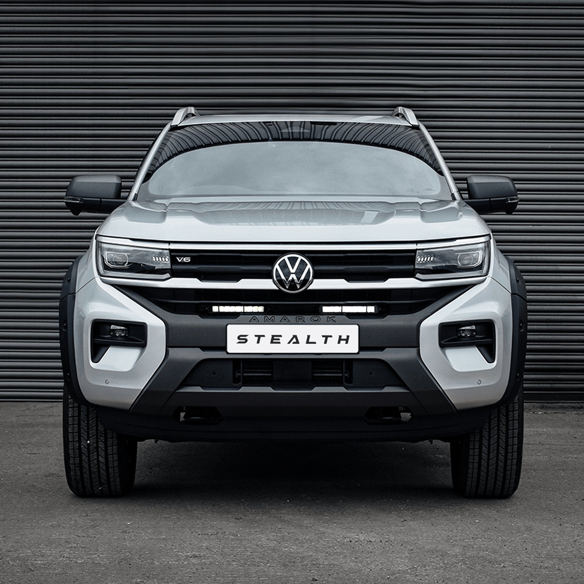 Stealth VW Volkswagen Amarok 2023+ Twin 10″ Luminous LED Integration Grille Kit – 7,560 Lumens