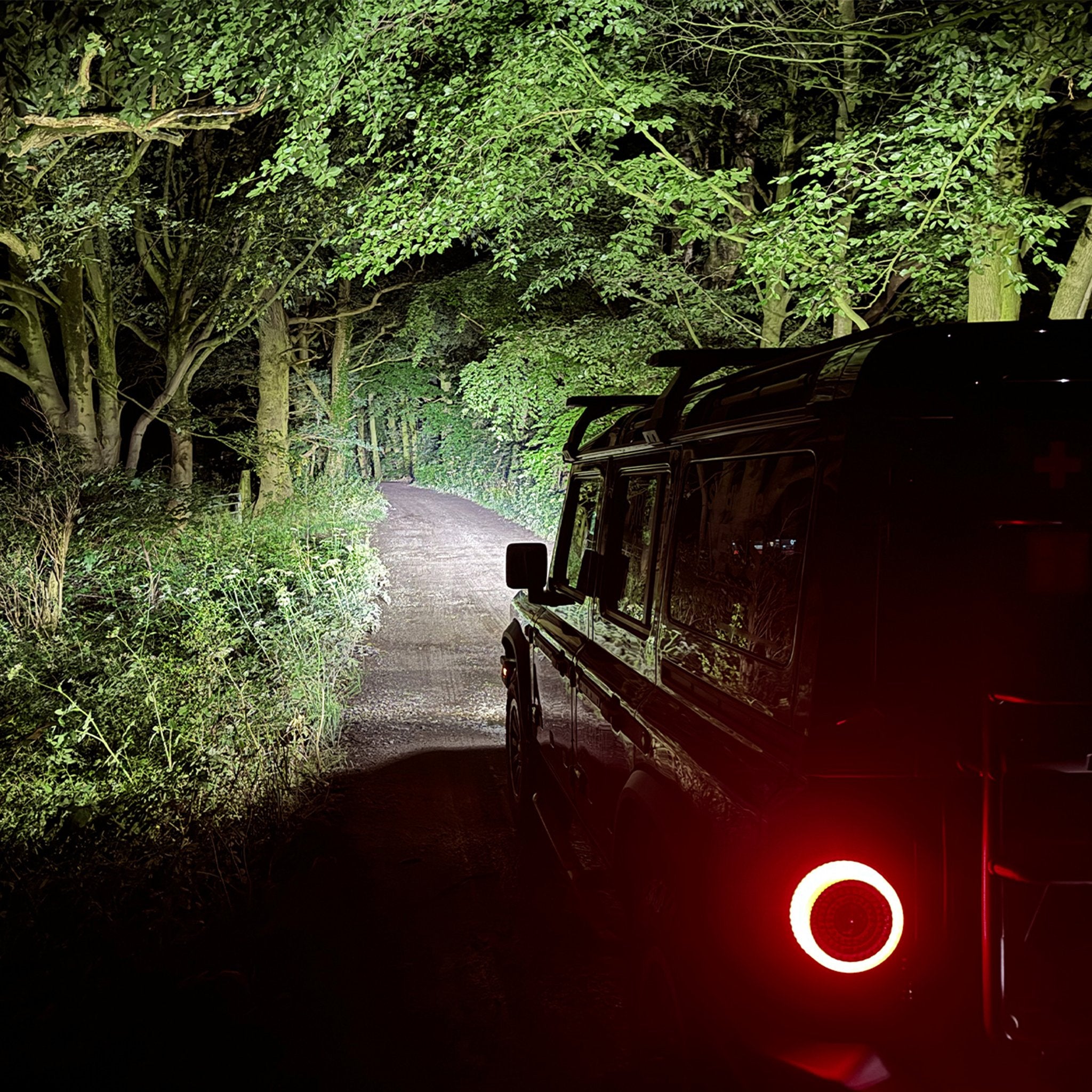 Stealth INEOS Grenadier 2023+ Twin 4″ Dark Force LED Bonnet Kit – 16,800 Lumens