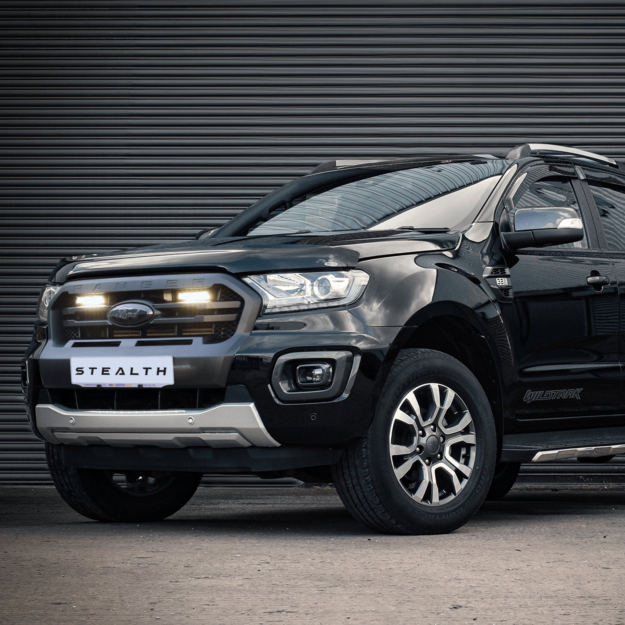Stealth Ford Ranger T8 2018-2022 Twin 6″ Luminous LED Integration Grille Kit – 5,760 Lumens