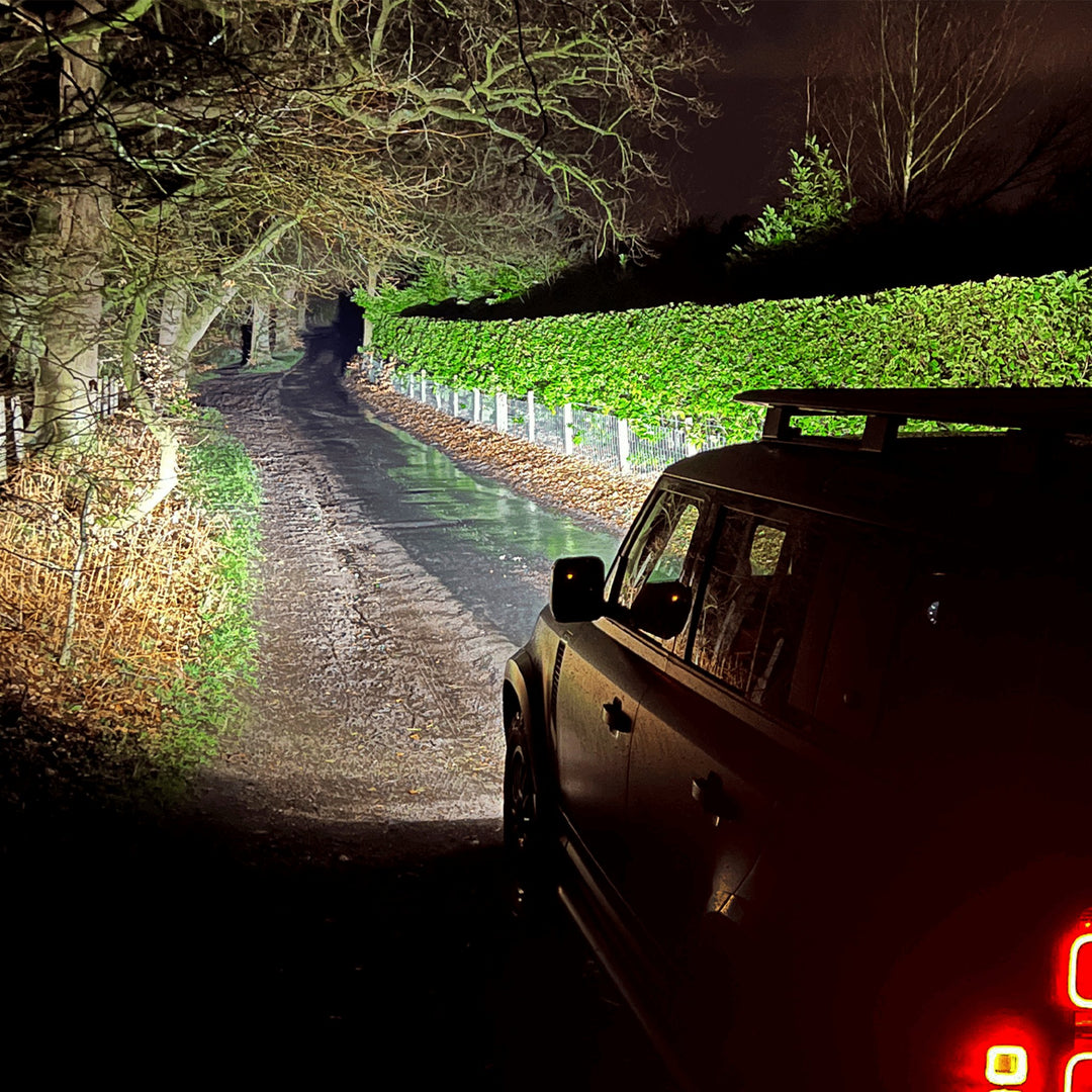 Stealth Land Rover Defender L663 2020+ 21″ Luminous LED Integration Grille Kit – 16,800 Lumens