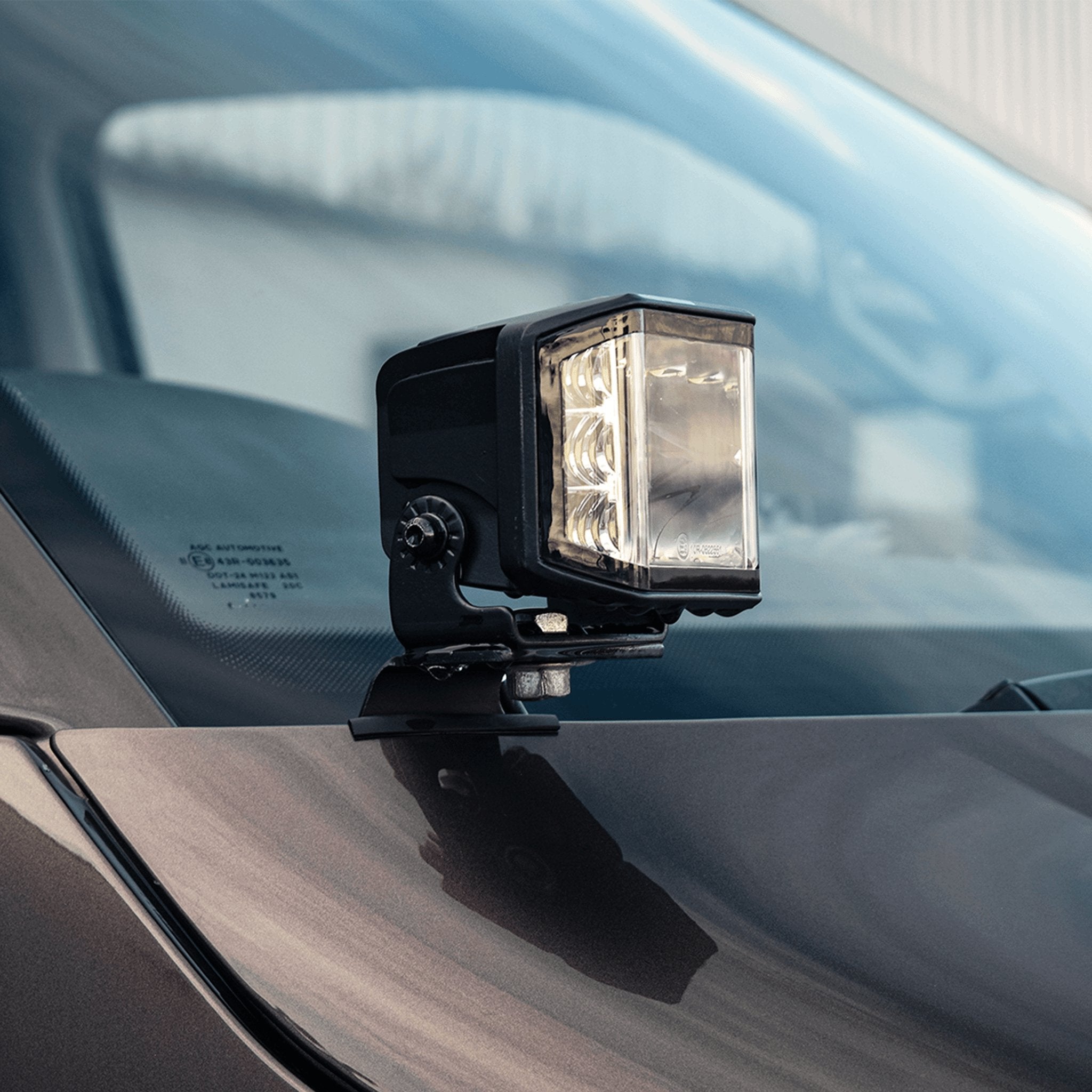 Stealth VW Volkswagen Transporter T5.1 2009-2015 Twin 4″ Dark Force LED Bonnet Kit – 16,800 Lumens