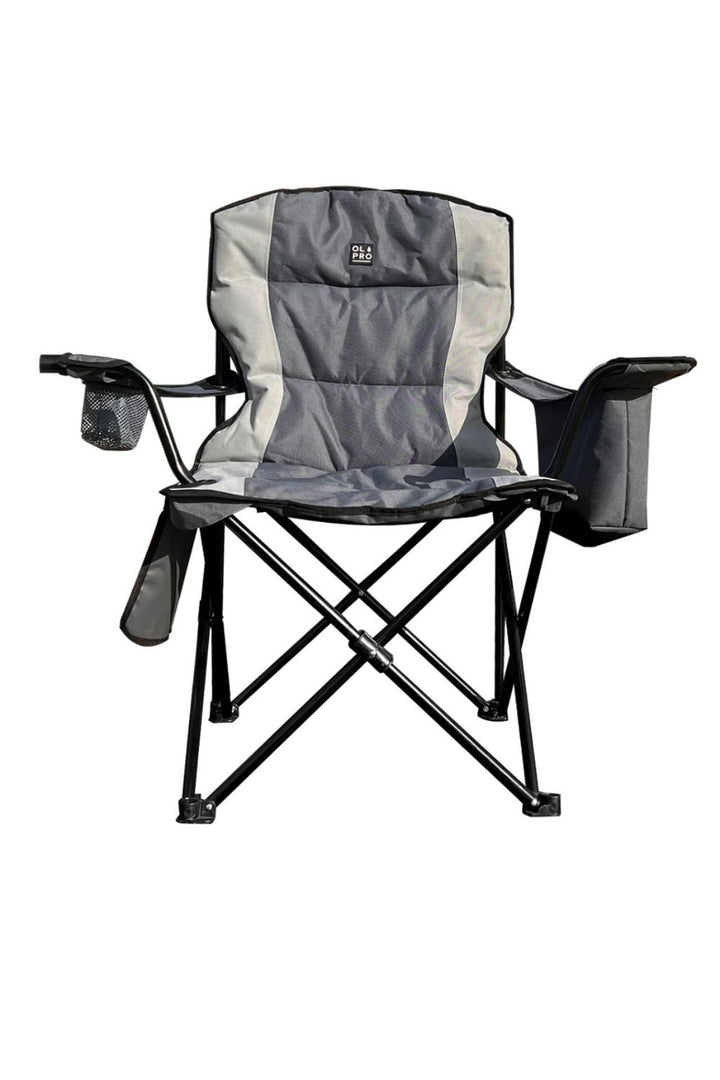 Henwick Deluxe Chair - Grey & Black