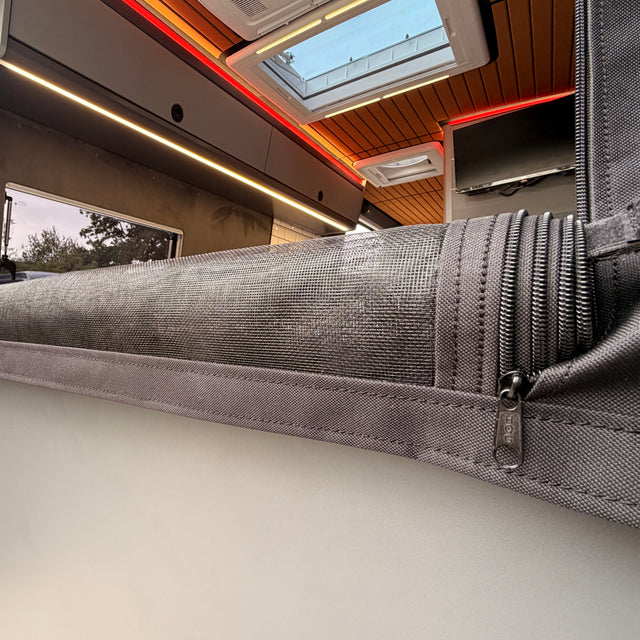 Mercedes Sprinter Waterproof Rear Door Fly Screen – Campervan Mosquito Mesh